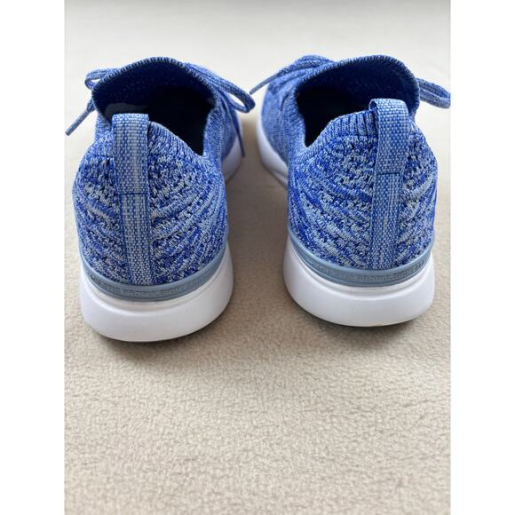 Women's APL Techloom Wave running athletic Sneakers EUC size 8 blue white - Picture 5 of 10